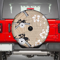 Bula Fiji Iri Buli Spare Tire Cover Woven Fan With Fijian Tapa