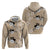 Bula Fiji Iri Buli Zip Hoodie Woven Fan With Fijian Tapa