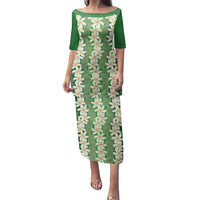 Ia Orana Tahiti Tiare Maori Seamless Style Family Matching Puletasi and Hawaiian Shirt