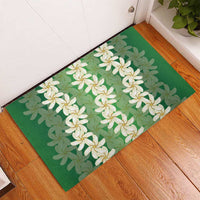 Ia Orana Tahiti Tiare Maori Seamless Style Rubber Doormat
