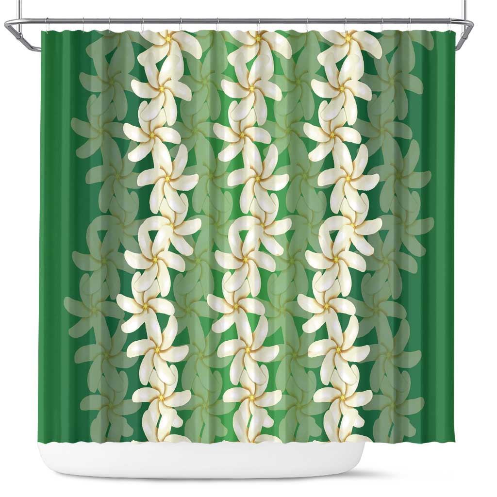 Ia Orana Tahiti Tiare Maori Seamless Style Shower Curtain LT14 Green - Polynesian Pride
