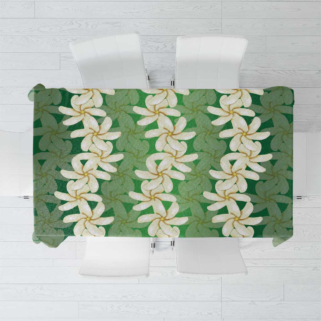 Ia Orana Tahiti Tiare Maori Seamless Style Tablecloth LT14 Green - Polynesian Pride