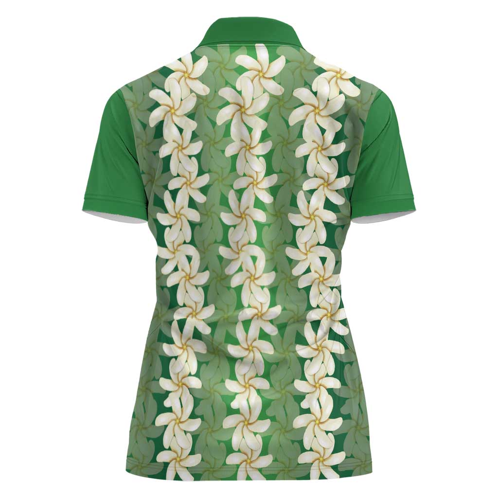 Ia Orana Tahiti Tiare Maori Seamless Style Women Polo Shirt