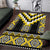 Yellow Taniko Aotearoa Area Rug Niho Taniwha Mix Poutama
