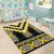 Yellow Taniko Aotearoa Area Rug Niho Taniwha Mix Poutama