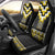 Yellow Taniko Aotearoa Car Seat Cover Niho Taniwha Mix Poutama
