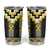 Yellow Taniko Aotearoa Tumbler Cup Niho Taniwha Mix Poutama