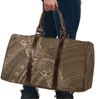 Brown Polynesia Plumeria Tattoo Travel Bag LT14 - Polynesian Pride