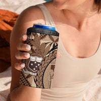 Samoa Siapo 4 in 1 Can Cooler Tumbler Happy Independence Day Vintage Vibes