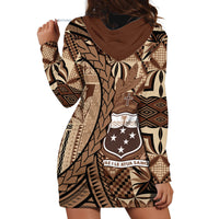 Samoa Siapo Hoodie Dress Happy Independence Day Vintage Vibes