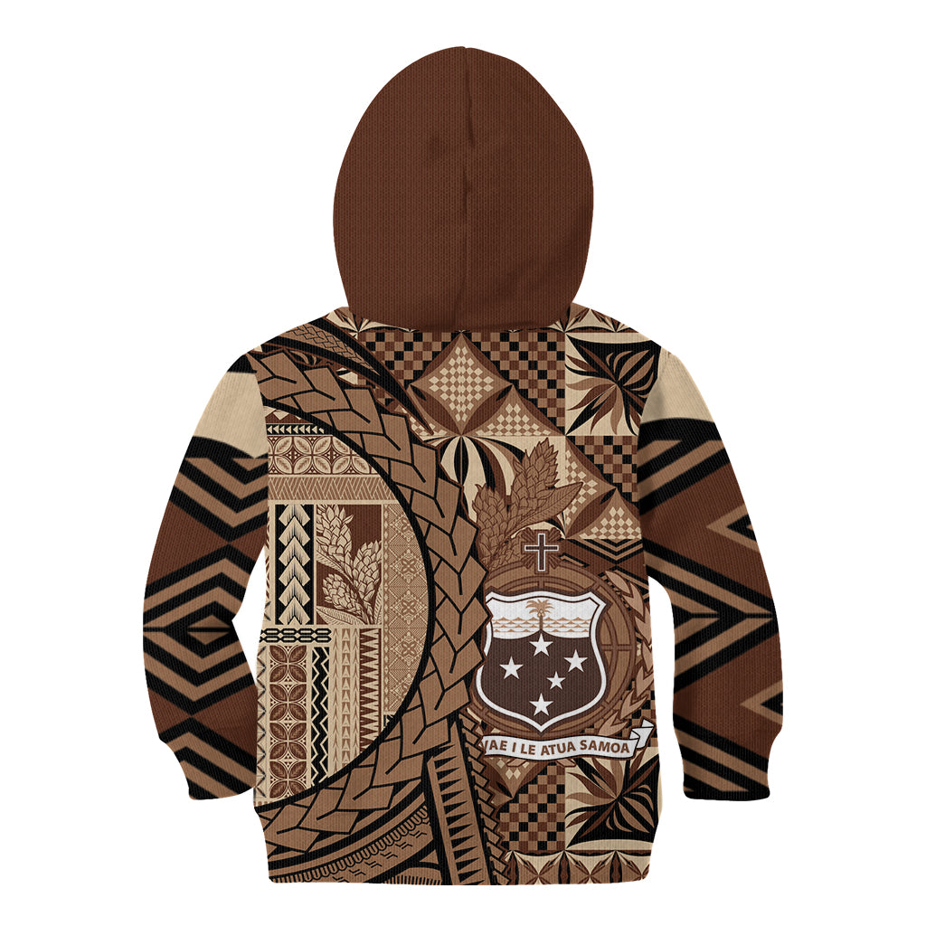 Samoa Siapo Kid Hoodie Happy Independence Day Vintage Vibes