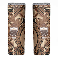 Samoa Siapo Skinny Tumbler Happy Independence Day Vintage Vibes