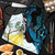 New Zealand Silver Fern Tui Bird Apron Maori Kowhai Paua Shell Taniko Motifs - Polynesian Pride