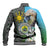 Cotabato Philippines Province Baseball Jacket Filipino Eagle Sampaguita Tinalak Pattern