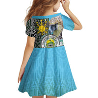 Cotabato Philippines Province Family Matching Puletasi and Hawaiian Shirt Filipino Eagle Sampaguita Tinalak Pattern