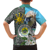 Cotabato Philippines Province Hawaiian Shirt Filipino Eagle Sampaguita Tinalak Pattern LT14 - Polynesian Pride