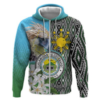 Cotabato Philippines Province Hoodie Filipino Eagle Sampaguita Tinalak Pattern