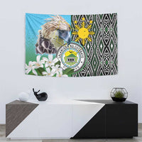 Cotabato Philippines Province Tapestry Filipino Eagle Sampaguita Tinalak Pattern