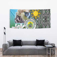 Cotabato Philippines Province Tapestry Filipino Eagle Sampaguita Tinalak Pattern