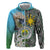 Cotabato Philippines Province Zip Hoodie Filipino Eagle Sampaguita Tinalak Pattern