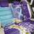 No Story Should End Too Soon Suicide Awareness Back Car Seat Cover Purple And Teal Polynesian Ribbon