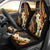 Liver Cancer Awareness Month Car Seat Cover Awareness Is Key Orange Polynesian Ribbon