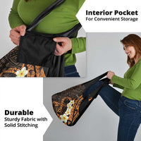 Liver Cancer Awareness Month Grocery Bag Awareness Is Key Orange Polynesian Ribbon