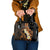 Liver Cancer Awareness Month Shoulder Handbag Awareness Is Key Orange Polynesian Ribbon