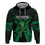 ADHD Awareness Month You Matter Hoodie Green Polynesian Ribbon