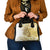 Gold Hawaii Shark Tattoo Shoulder Handbag Frangipani With Polynesian Pastel Version