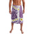 Purple Hawaii Shark Tattoo Lavalava Frangipani With Polynesian Pastel Version