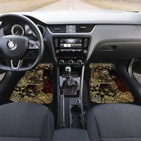 Frangipani Festival Rabaul Car Mats PNG Tribal Baining Mask Tattoo - Polynesian Pride