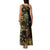 Frangipani Festival Rabaul Family Matching Tank Maxi Dress and Hawaiian Shirt PNG Tribal Baining Mask Tattoo - Polynesian Pride