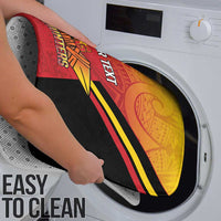 Papua New Guinea Rugby Custom Bathroom Set Go PNG Hunters Polynesian Pattern - Polynesian Pride