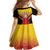 Papua New Guinea Rugby Custom Family Matching Summer Maxi Dress and Hawaiian Shirt Go PNG Hunters Polynesian Pattern - Polynesian Pride