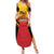 Papua New Guinea Rugby Custom Family Matching Summer Maxi Dress and Hawaiian Shirt Go PNG Hunters Polynesian Pattern - Polynesian Pride