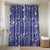 Blue Palaka Japanese Patterns Bathroom Set Koi Fish Asanoha Sakura Patchwork Stylized - Polynesian Pride
