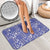Blue Palaka Japanese Patterns Bathroom Set Koi Fish Asanoha Sakura Patchwork Stylized - Polynesian Pride