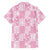Pink Palaka Japanese Patterns Family Matching Tank Maxi Dress and Hawaiian Shirt Koi Fish Asanoha Sakura Patchwork Stylized - Polynesian Pride
