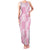 Pink Palaka Japanese Patterns Family Matching Tank Maxi Dress and Hawaiian Shirt Koi Fish Asanoha Sakura Patchwork Stylized - Polynesian Pride