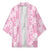 Pink Palaka Japanese Patterns Kimono Koi Fish Asanoha Sakura Patchwork Stylized - Polynesian Pride