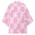 Pink Palaka Japanese Patterns Kimono Koi Fish Asanoha Sakura Patchwork Stylized - Polynesian Pride