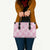 Pink Palaka Japanese Patterns Leather Bag Koi Fish Asanoha Sakura Patchwork Stylized - Polynesian Pride