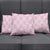 Pink Palaka Japanese Patterns Pillow Cover Koi Fish Asanoha Sakura Patchwork Stylized - Polynesian Pride