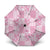 Pink Palaka Japanese Patterns Umbrella Koi Fish Asanoha Sakura Patchwork Stylized - Polynesian Pride