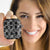 Black Palaka Japanese Patterns AirPods Case Koi Fish Asanoha Sakura Patchwork Stylized - Polynesian Pride