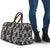 Black Palaka Japanese Patterns Travel Bag Koi Fish Asanoha Sakura Patchwork Stylized - Polynesian Pride