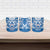 Toa Samoa Rugby Custom Ceramic Mug Uso aso uma Samoan Pattern Blue - Polynesian Pride