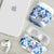Toa Samoa Rugby Custom AirPods Case Uso aso uma Samoan Pattern White - Polynesian Pride