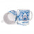 Toa Samoa Rugby Custom Ceramic Mug Uso aso uma Samoan Pattern White - Polynesian Pride